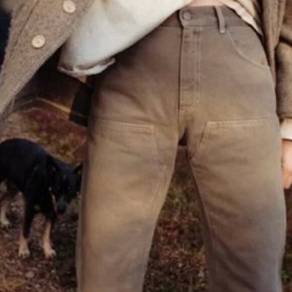 RUDY JUDE Utility Jeans in Moss - Sz 1 - Picture 3 of 5